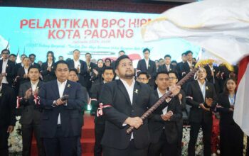 Wendoky Putra Basko Resmi Nakhodai BPC HIPMI Padang 2025-2028, Siap Jadi “Rumah Besar Pengusaha Muda”