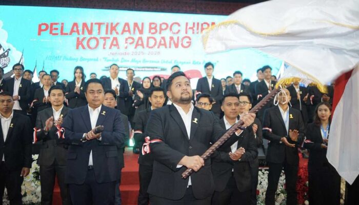 Wendoky Putra Basko Resmi Nakhodai BPC HIPMI Padang 2025-2028, Siap Jadi “Rumah Besar Pengusaha Muda”