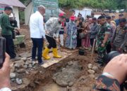 10 Unit Huntap Mulai Dibangun di Kampung Talang, Pauh