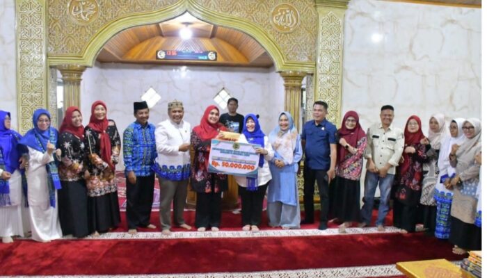 TP PKK Kuansing Bantu Korban Bencana di Malalak