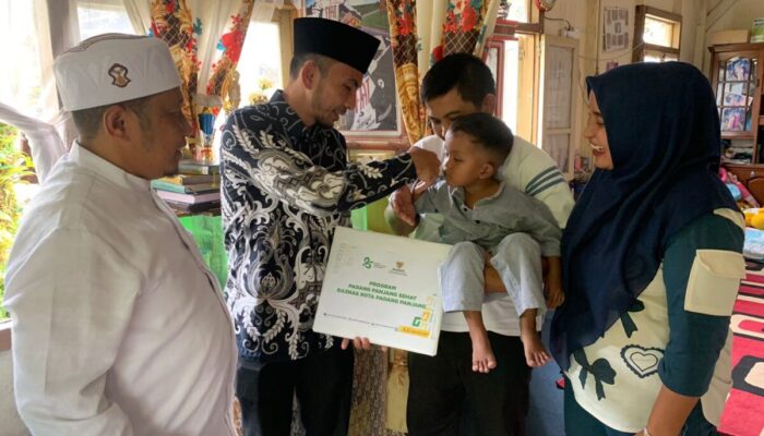 Dari Hati untuk Zayn, Baznas Padang Panjang Bantu Balita Kelainan Jantung di Tanah Hitam
