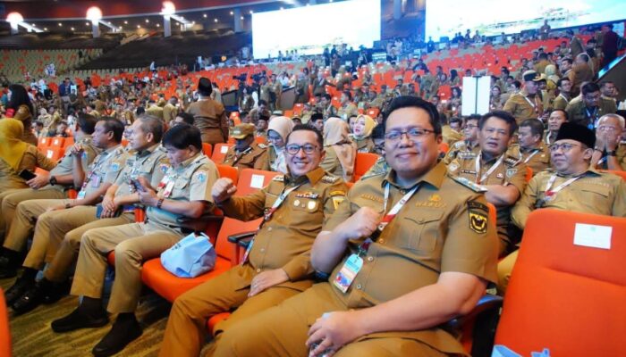 Bupati  Tanah Datar Siap Integrasikan Hasil Rakornas dalam Perencanaan dan Pelaksanaan Pembangunan Daerah.