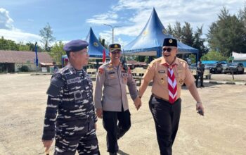 71 Pelajar Terbaik Ikuti Persami KKRI di Pantai Air Manis