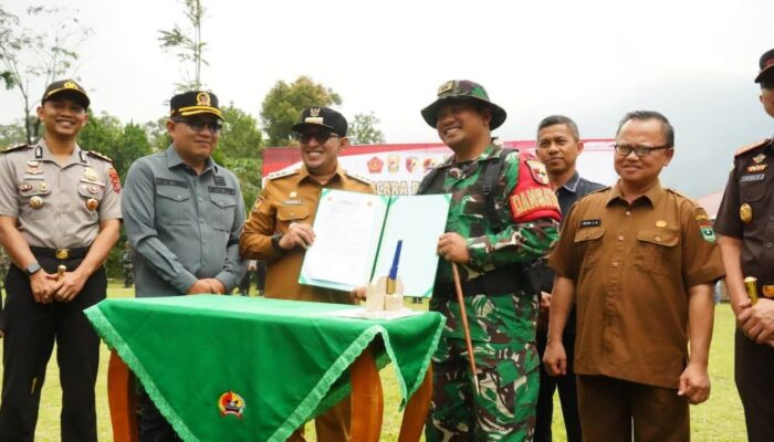 TMMD ke-127 Dimulai di Pagaruyung, Anggaran Rp1,4 Miliar Digelontorkan 