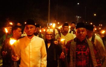 Pawai Obor Meriahkan Penyambutan Ramadhan 1447 H di Kota Serambi Mekah