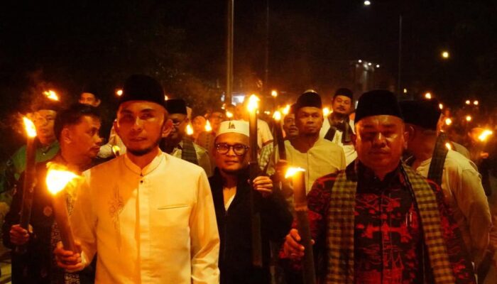 Pawai Obor Meriahkan Penyambutan Ramadhan 1447 H di Kota Serambi Mekah