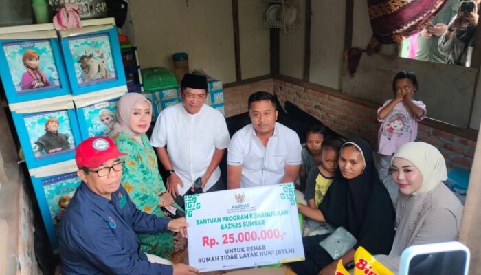 Tinggal di Rumah Beratap Rumbia, Rumah Evi Penganyam Tikar Daun Pandan Kini Dibedah Lebih Layak Huni 