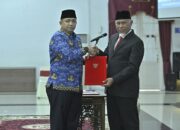 Gubernur Lantik Andree Harmadi Algamar Sebagai Kepala Biro Umum Setdaprov Sumbar