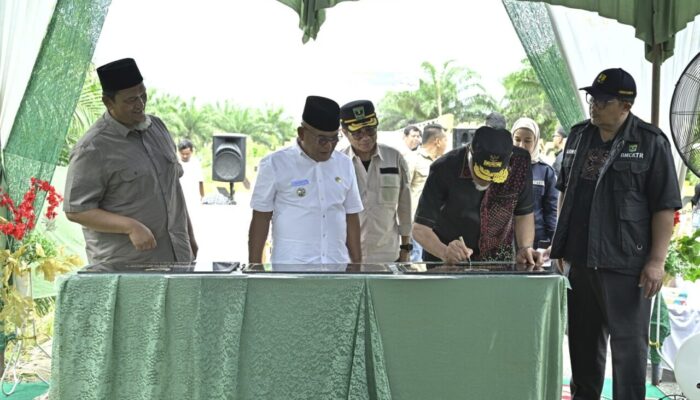 Resmikan Pemakaian 3 Jembatan di Pasbar, Gubernur: Akses Menuju Pelabuhan Teluk Tapang Makin Lancar