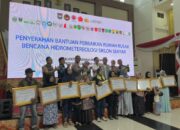 BNPB Salurkan Bantuan Perbaikan 310 Unit Rumah di Padang Pariaman