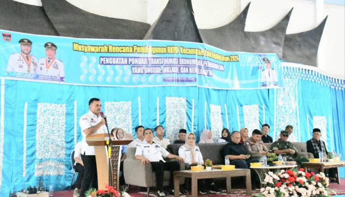 Musrenbang RKPD di 3 Kecamatan: Raju Minta Seluruh Usulan Selaras dengan Progul Kepala Daerah