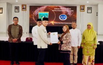Pemko Padang Panjang Catatkan Hasil Terbaik dalam Pelayanan Publik versi Ombudsman RI Perwakilan Sumbar