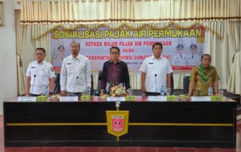 Pemprov Sumbar Bidik Wajib Pajak Pengguna Air Permukaan di Agam