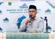 Subuh Mubarakah di Masjid Jami’ Nurul Huda, Sekdaprov Ingatkan Pentingnya Hidup Berkah