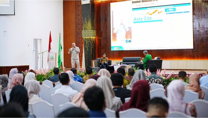 Seminar Beasiswa LPDP di Unand, Tekankan Kepemimpinan dan Pengabdian Bangsa